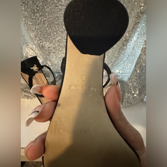 Black Clear Heels - Picture 3 of 4